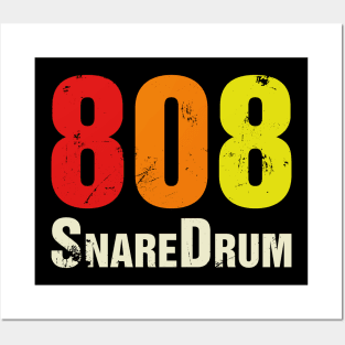 TR 808 Legendary Drum Machine Snare Drum Posters and Art